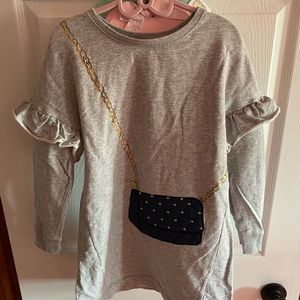 Kate Spade New York Girls Sweatshirt Dress Size 8Y